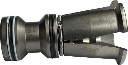 Preview: Zange mit Halter SK50-F1-2-M16x1,5-A=1,0 seitlich mit der Artikelnummer 9510150632 von OTT-JAKOB Spanntechnik
